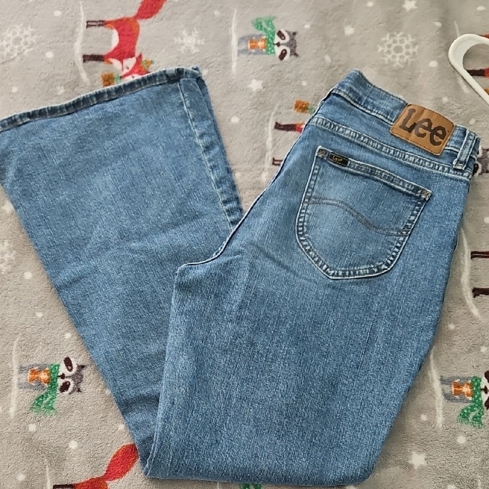 Lee Women's Classic Light Blue Straight Leg Jeans